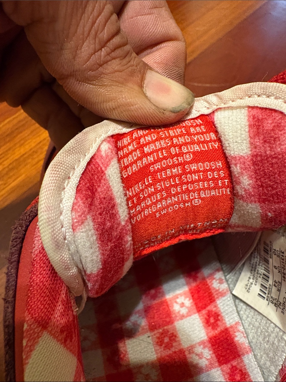 Nike SB Dunk Low Concepts Red Lobster Size 10 - Picture 10 of 11